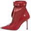 Buy (W) Alexander McQueen Slash ''Rode Puntige Teen Enkelboot met Rits'' 768101WIDR46153