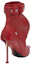 Shop (W) Alexander McQueen Slash ''Rode Puntige Teen Enkelboot met Rits'' 768101WIDR46153