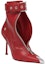 Lookbook (W) Alexander McQueen Slash 'But Zip Tumit Runcing Merah' 768101WIDR46153