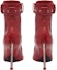Purchase (W) Alexander McQueen Slash 'But Zip Tumit Runcing Merah' 768101WIDR46153