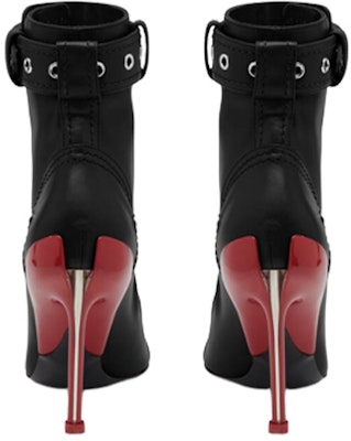 (Women) Alexander McQueen Slash Leather Pointed Toe Zip Boots 'Black' 768101WIDR41695 Shop (Women) Alexander McQueen Slash Leather Pointed Toe Zip Boots 'Black' 768101WIDR41695