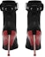 Shop (W) Alexander McQueen But Hitam Bertumit Zip Kulit 'Slash' 768101WIDR41695