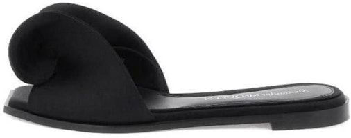 (Women) Alexander McQueen Slide 'Black Toe' 780765W4EM01000 (Women) Alexander McQueen Slide 'Black Toe' 780765W4EM01000