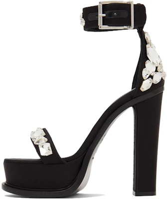(Women) Alexander McQueen Slide 'Black Toe Loop' 734988W4SBJ1081 Buy (Women) Alexander McQueen Slide 'Black Toe Loop' 734988W4SBJ1081