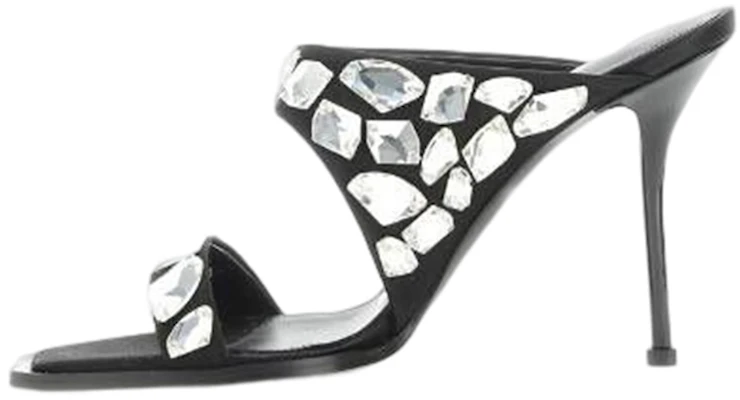 (Women) Alexander McQueen Slide 'Black Toe Loop' 733175W4SBH1064 Buy (Women) Alexander McQueen Slide 'Black Toe Loop' 733175W4SBH1064