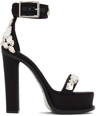 (Women) Alexander McQueen Slide 'Black Toe Loop' 734988W4SBJ1081 Order (Women) Alexander McQueen Slide 'Black Toe Loop' 734988W4SBJ1081