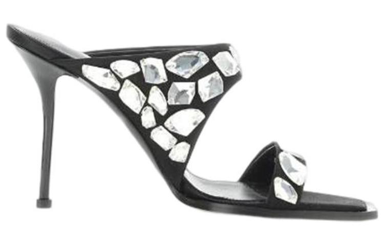 Order (Women) Alexander McQueen Slide 'Black Toe Loop' 733175W4SBH1064