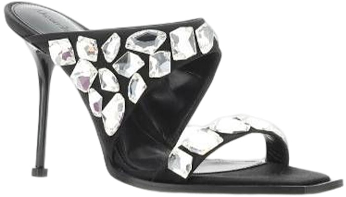 (Women) Alexander McQueen Slide 'Black Toe Loop' 733175W4SBH1064 Lookbook (Women) Alexander McQueen Slide 'Black Toe Loop' 733175W4SBH1064