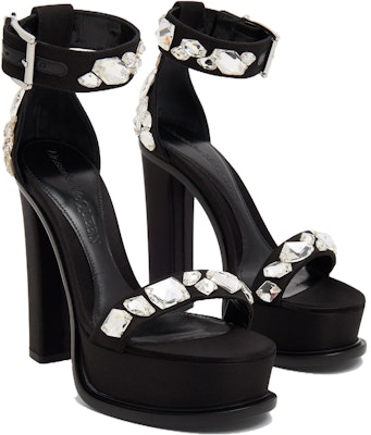 (Women) Alexander McQueen Slide 'Black Toe Loop' 734988W4SBJ1081 Lookbook (Women) Alexander McQueen Slide 'Black Toe Loop' 734988W4SBJ1081