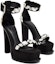 Lookbook (W) Selipar Alexander McQueen 'Black Toe Loop' 734988W4SBJ1081