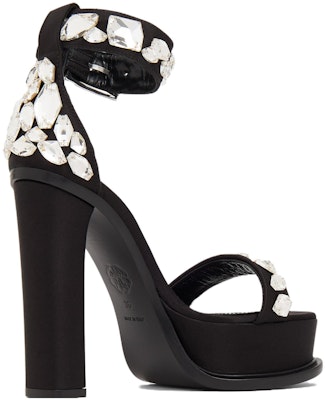 (Women) Alexander McQueen Slide 'Black Toe Loop' 734988W4SBJ1081 Shop (Women) Alexander McQueen Slide 'Black Toe Loop' 734988W4SBJ1081