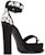 (W) Selipar Alexander McQueen 'Black Toe Loop' 734988W4SBJ1081