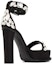Shop (W) Selipar Alexander McQueen 'Black Toe Loop' 734988W4SBJ1081