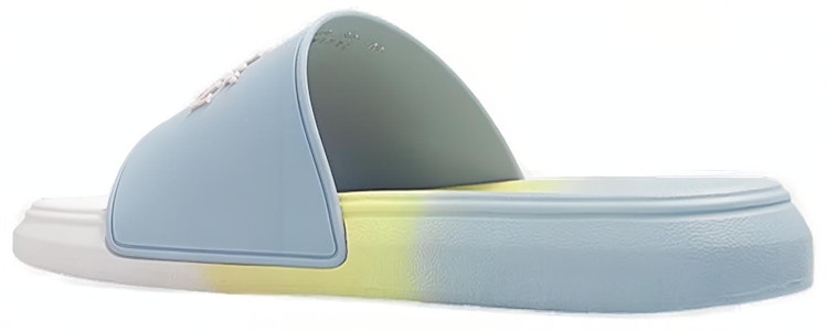 (W) Alexander McQueen Selipar 'Logo Timbul Biru' 733079W4RF34651 Purchase (W) Alexander McQueen Selipar 'Logo Timbul Biru' 733079W4RF34651