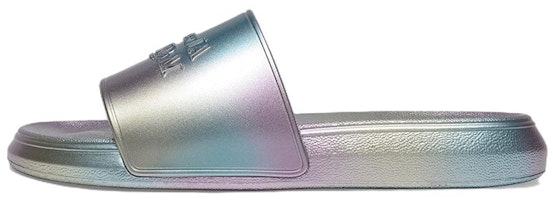 (Women) Alexander McQueen Slide 'Holo' 697096-W4RF1-8306 (Women) Alexander McQueen Slide 'Holo' 697096-W4RF1-8306