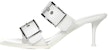 (W) Alexander McQueen Slide 'Punk Putih' 709991WHSWD9359