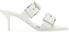 Order (W) Alexander McQueen Slide 'Punk Putih' 709991WHSWD9359