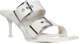 Lookbook (W) Alexander McQueen Slide 'Punk Putih' 709991WHSWD9359