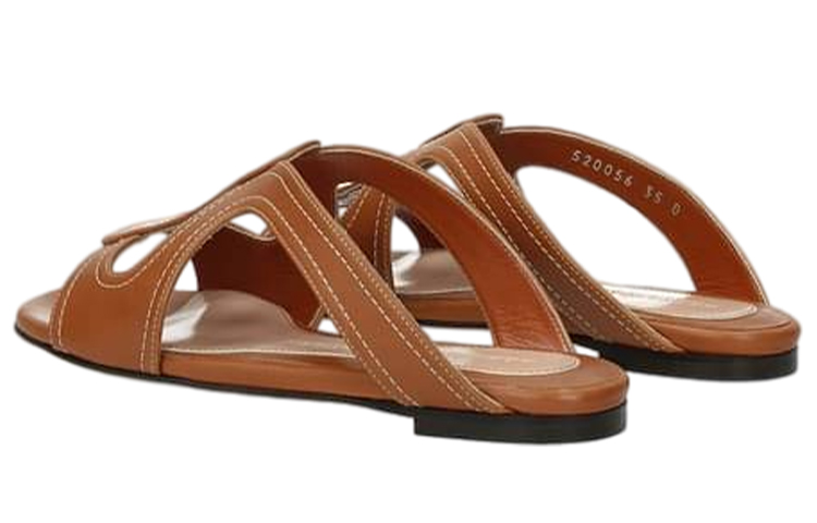 Shop (W) アレキサンダー・マックイーン万能ブラウン スライド 520056WHMU02007