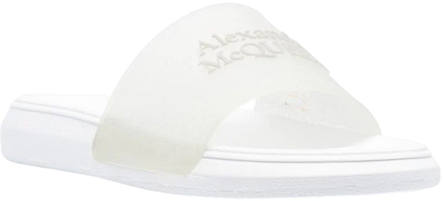 (Women) Alexander McQueen Slide 'White' 718380W4UX08322 Order (Women) Alexander McQueen Slide 'White' 718380W4UX08322