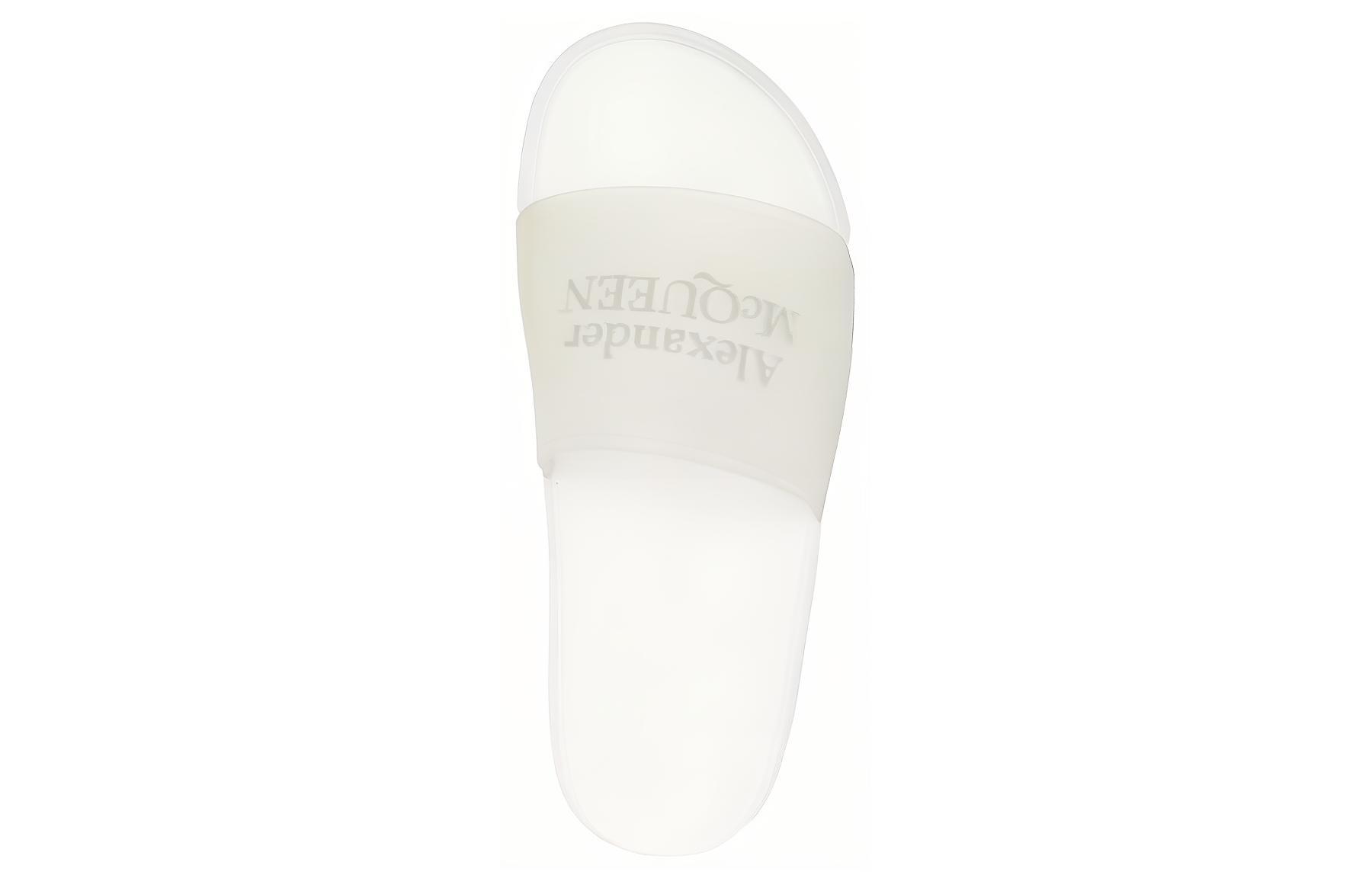 Shop (Women) Alexander McQueen Slide 'White' 718380W4UX08322
