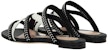 (W) Sandal Slid Alexander McQueen 'Hitam Putih' 559911WHV621090