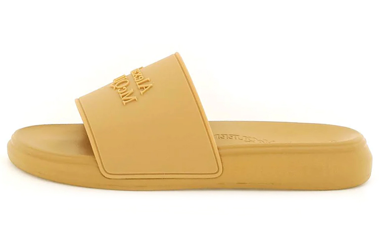 (Women) Alexander McQueen Slide Sandal 'Brown Fashion' 666983W4QS02598