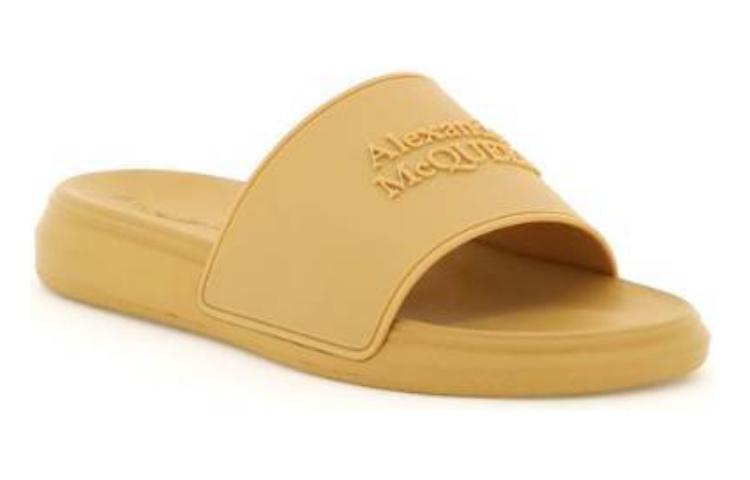 Lookbook (Women) Alexander McQueen Slide Sandal 'Brown Fashion' 666983W4QS02598