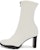 (W) Alexander McQueen But Ankle Zip-Ivory 690812W4SE09358