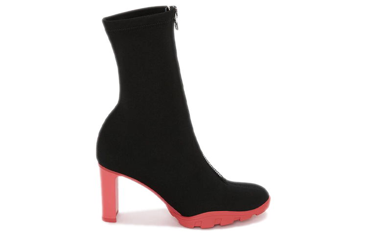 Order (W) 알렉산더 맥퀸 슬림 트레드 미드 블랙레드 690812W4SQ11486