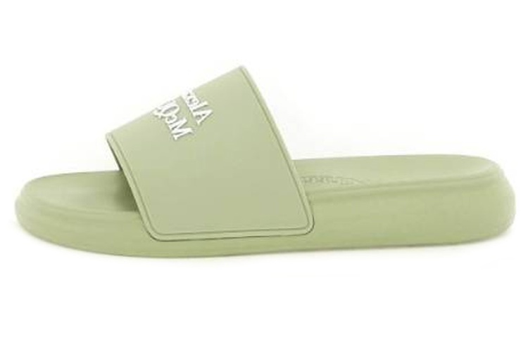 (Women) Alexander McQueen Slip-On 'Green Fashion Sandal' 666983W4RF03844