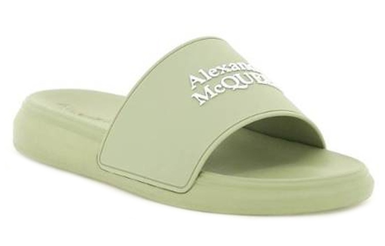 Order (W) アレキサンダー・マックイーン スリップオン グリーンサンダル 666983W4RF03844