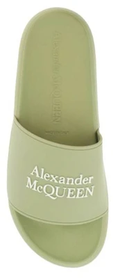 (W) Alexander McQueen Slip-On ''Sandale Verte de Mode'' 666983W4RF03844 Shop (W) Alexander McQueen Slip-On ''Sandale Verte de Mode'' 666983W4RF03844