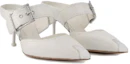 Lookbook (W) Alexander McQueen Talons Slip-On ''Punk Buckle Blanc'' 709993WHSWD9359