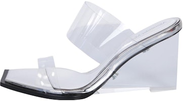 (Women) Alexander McQueen Slip-On Wedge 'White Fashion Sandal' 746242W4WB08300 (Women) Alexander McQueen Slip-On Wedge 'White Fashion Sandal' 746242W4WB08300