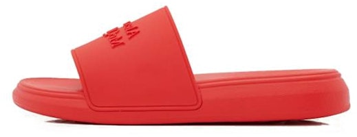 (Women) Alexander McQueen Slip-On 'Fashion Red Sandal' 666983W4QS06493 (Women) Alexander McQueen Slip-On 'Fashion Red Sandal' 666983W4QS06493