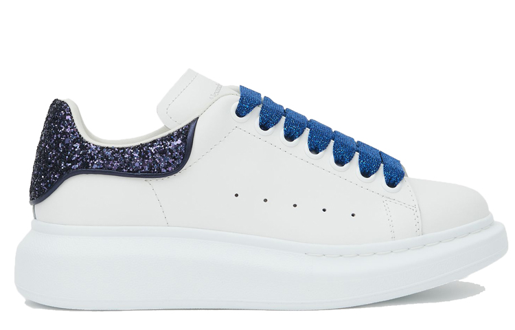 Order (W) Alexander McQueen Pelle Liscia ''Bianco Blu'' 558945WHNBK9095