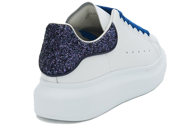 Shop (W) Alexander McQueen Pelle Liscia ''Bianco Blu'' 558945WHNBK9095