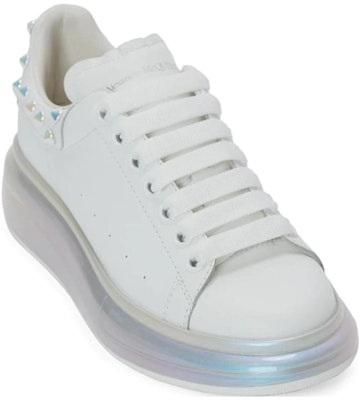 亞歷山大·麥昆 光滑小牛皮 舒適運動跑步鞋 女款 白色 Lookbook 亞歷山大·麥昆 光滑小牛皮 舒適運動跑步鞋 女款 白色