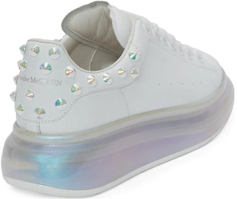 亞歷山大·麥昆 光滑小牛皮 舒適運動跑步鞋 女款 白色 Purchase 亞歷山大·麥昆 光滑小牛皮 舒適運動跑步鞋 女款 白色