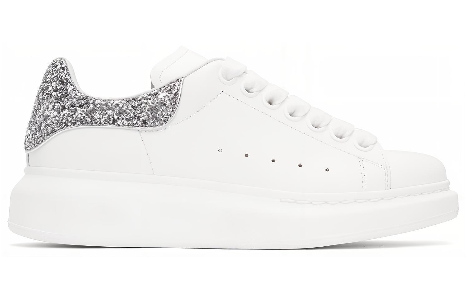 Order (W) Alexander McQueen Sepatu 'Putih Tahan Lama & Nyaman' 558945WHTQ69071