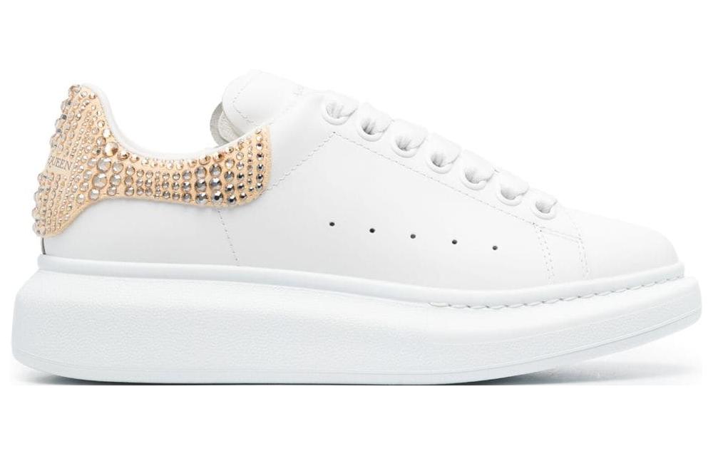 Order (W) 알렉산더 맥퀸 크리스탈 아이보리 스니커즈 744472WIDJE8814