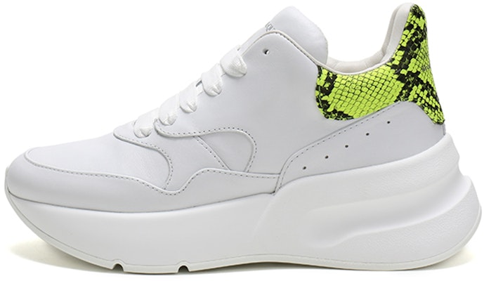 (W) Alexander McQueen Sneaker 'Ular Hijau Fluoresen' 586410WHXI39179 Buy (W) Alexander McQueen Sneaker 'Ular Hijau Fluoresen' 586410WHXI39179