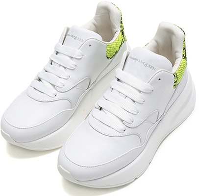 (W) Alexander McQueen Sneaker 'Ular Hijau Fluoresen' 586410WHXI39179 Lookbook (W) Alexander McQueen Sneaker 'Ular Hijau Fluoresen' 586410WHXI39179