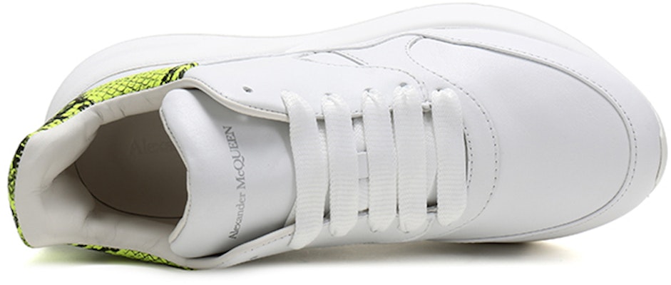 (W) Alexander McQueen Sneaker 'Ular Hijau Fluoresen' 586410WHXI39179 Purchase (W) Alexander McQueen Sneaker 'Ular Hijau Fluoresen' 586410WHXI39179