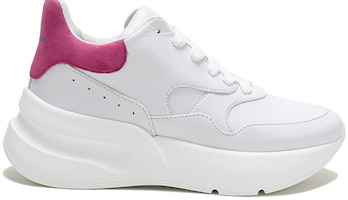 亞歷山大·麥昆 系帶休閒運動鞋 女款 玫紫白 Order 亞歷山大·麥昆 系帶休閒運動鞋 女款 玫紫白