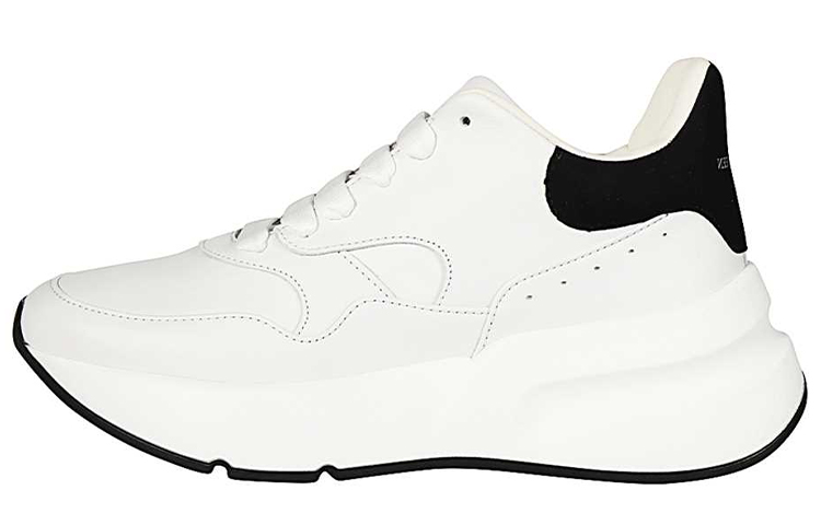 (Women) Alexander McQueen Sneaker 'White Black' 586409WHRUB9034