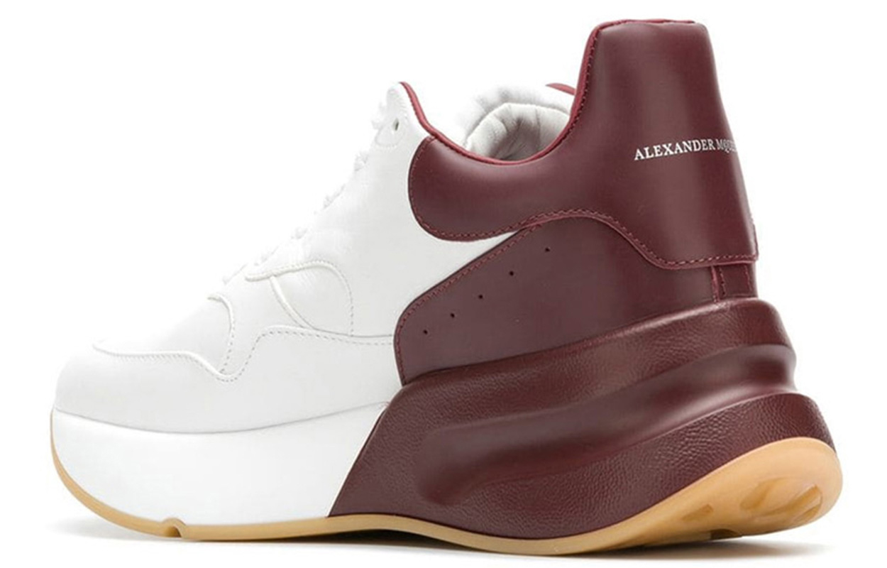 (W) Alexander McQueen Sneaker 'White Brown' 圖 3