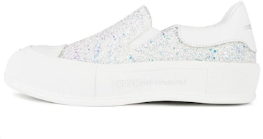 (Women) Alexander McQueen Sneaker 'White Leather' 685689W4SA28316 (Women) Alexander McQueen Sneaker 'White Leather' 685689W4SA28316