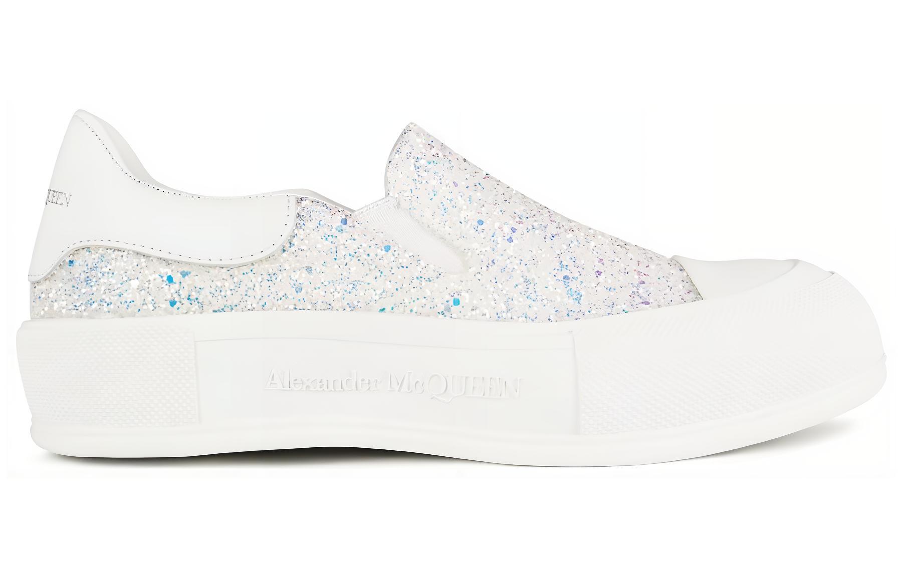 Order (W) Sepatu Alexander McQueen 'Kulit Putih' 685689W4SA28316